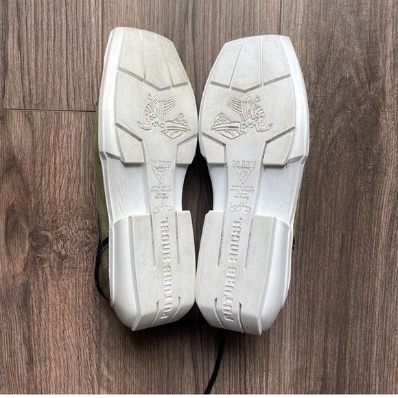 John Fluevog Future Angels Green Baldwin Derby Shoes | M7 - Picture 7 of 12